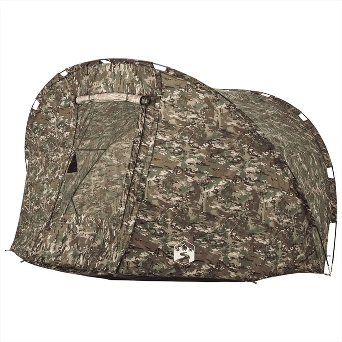 Cort de pescuit pentru 5 persoane, camuflaj, impermeabil - WALTI WALTI