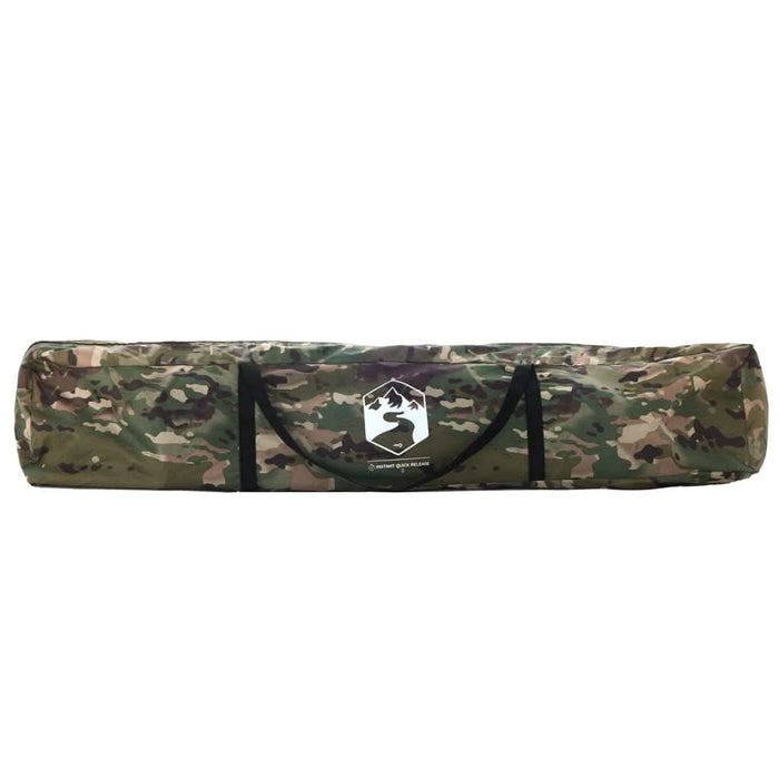 Cort de pescuit pentru 4 persoane, camuflaj, setare rapidă - WALTI WALTI