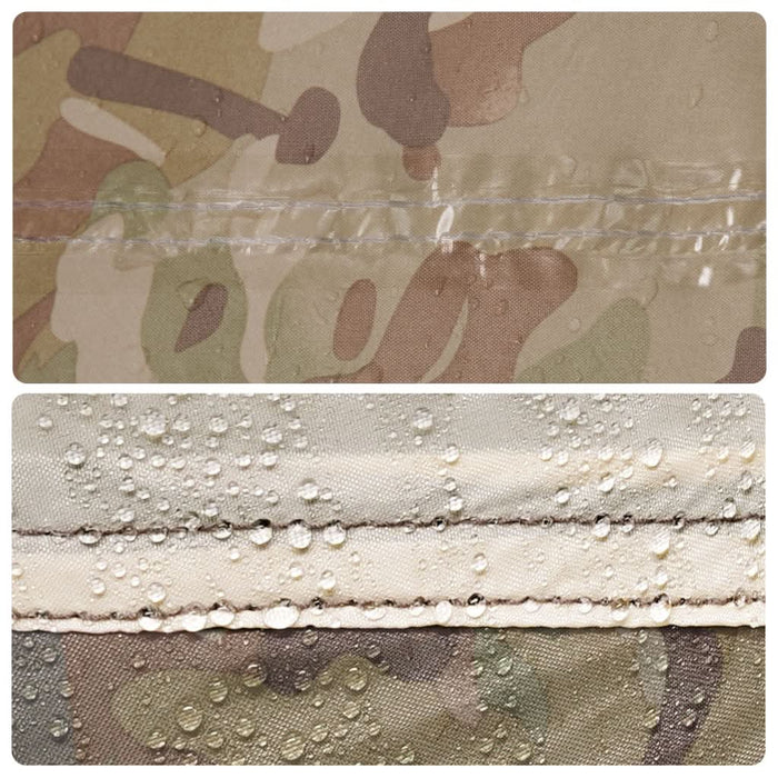 Cort de pescuit pentru 4 persoane, camuflaj, setare rapidă - WALTI WALTI