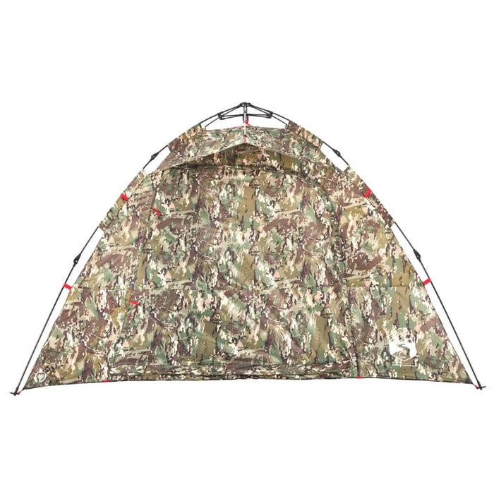 Cort de pescuit pentru 4 persoane, camuflaj, setare rapidă - WALTI WALTI