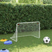 Poartă de fotbal, alb, 122x81x81 cm, oțel - WALTI WALTI