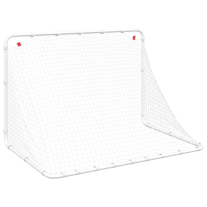 Poartă de fotbal, alb, 122x81x81 cm, oțel - WALTI WALTI