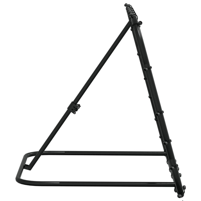 Plasă de ricoșeu fotbal, reglabilă, negru, 84x73x60-80 cm, oțel - WALTI WALTI