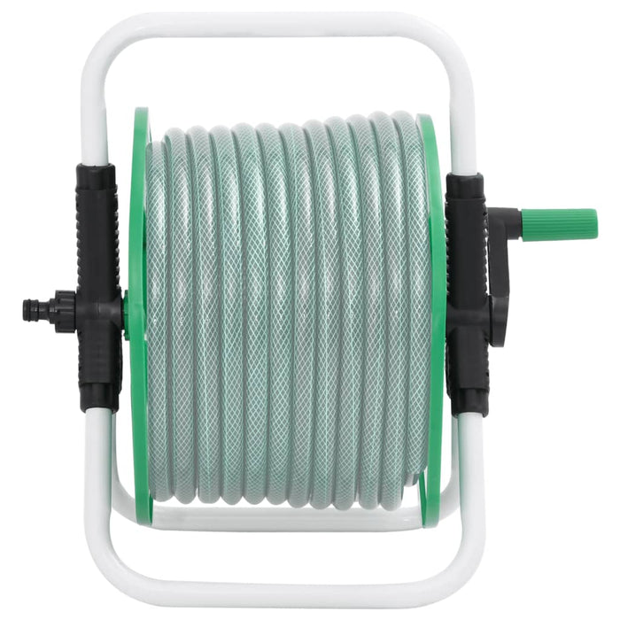 Tambur de furtun autonom, verde, pt. furtun 45 m 1/2 inch, oțel WALTI