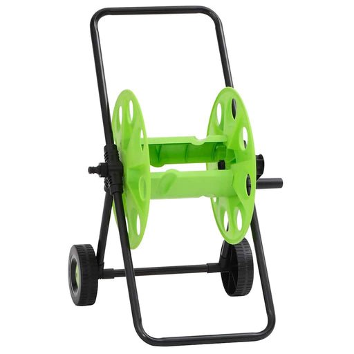 Cărucior cu tambur, verde, pentru furtun de 60 m 1/2", oțel - WALTI WALTI