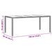 Set mobilier de grădină cu perne, 7 piese, negru, poliratan - WALTI WALTI