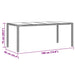 Set mobilier de grădină cu perne, 7 piese, negru, poliratan - WALTI WALTI