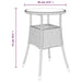 Set mobilier grădină perne 5 piese negru poliratan/lemn acacia - WALTI WALTI
