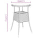 Set mobilier grădină perne 5 piese negru poliratan/lemn acacia - WALTI WALTI