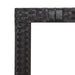 Set mobilier de grădină cu perne, 5 piese, negru, poliratan - WALTI WALTI