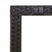 Set mobilier de grădină cu perne, 7 piese, negru, poliratan - WALTI WALTI