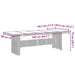 Set mobilier de exterior cu perne, 11 piese, negru, poliratan - WALTI WALTI