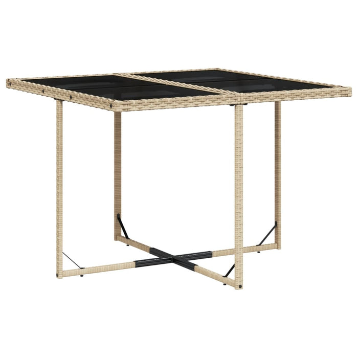 Set mobilier de grădină cu perne, 5 piese, bej, poliratan - WALTI WALTI