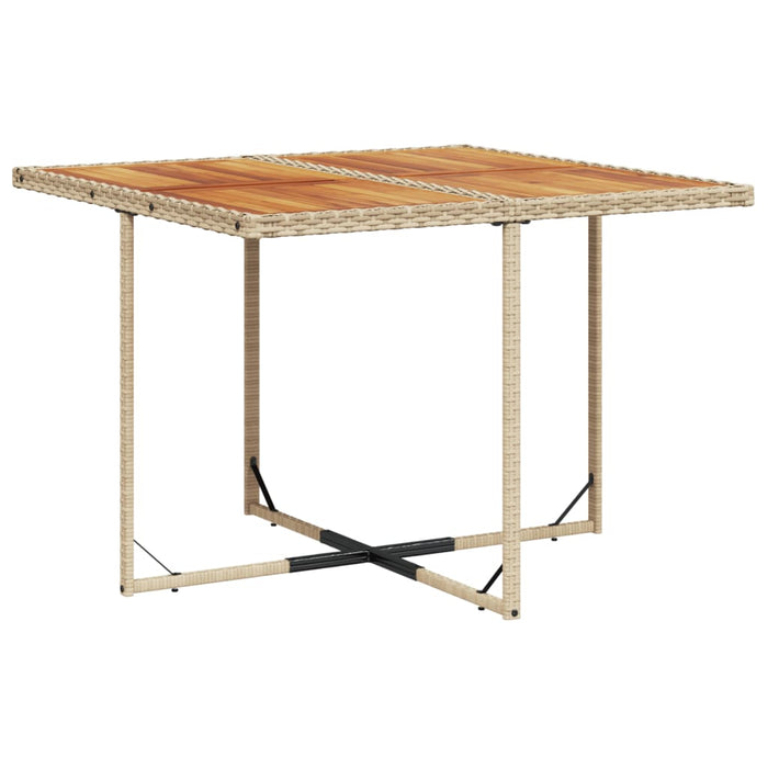 Set mobilier de grădină cu perne, 5 piese, bej, poliratan - WALTI WALTI