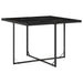 Set mobilier de exterior cu perne, 11 piese, negru, poliratan - WALTI WALTI