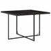 Set mobilier de grădină cu perne, 5 piese, negru, poliratan - WALTI WALTI