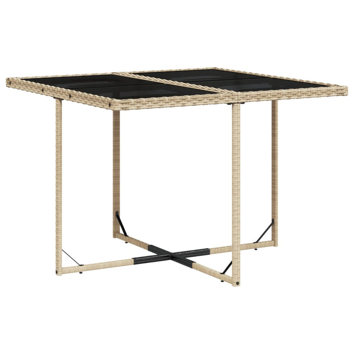 Set mobilier pentru grădină, 5 piese, cu perne, bej, poliratan - WALTI WALTI