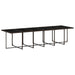 Set mobilier de grădină, 13 piese, maro, cu perne, poliratan - WALTI WALTI