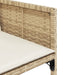Set mobilier de grădină cu perne, 13 piese, bej, poliratan - WALTI WALTI