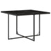 Set mobilier de grădină cu perne, 9 piese, negru, poliratan - WALTI WALTI