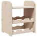 Suport pentru vin cu raft superior, 33x25x37 cm, lemn masiv pin - WALTI WALTI