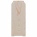 Suport de vinuri cu raft superior, 67,5x25x60cm, lemn masiv pin - WALTI WALTI