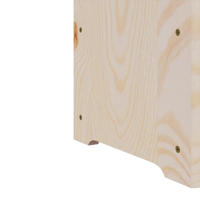 Suport de vinuri, 67,5x25x87 cm, lemn masiv de pin - WALTI WALTI