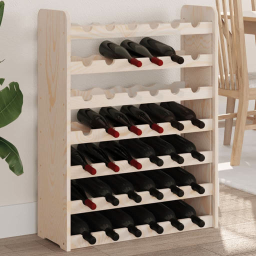 Suport de vinuri, 67,5x25x87 cm, lemn masiv de pin - WALTI WALTI