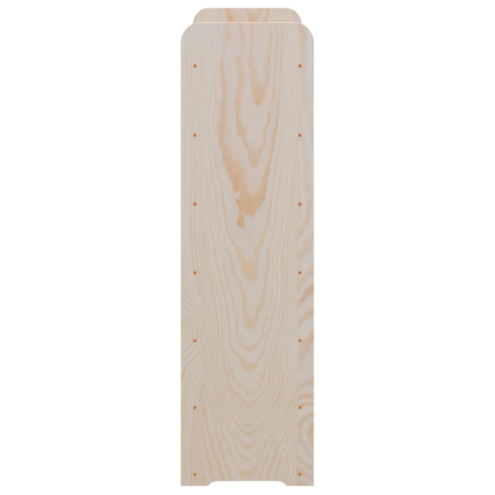 Suport de vinuri cu raft superior, 67,5x25x87cm, lemn masiv pin - WALTI WALTI