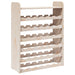 Suport de vinuri cu raft superior, 67,5x25x87cm, lemn masiv pin - WALTI WALTI