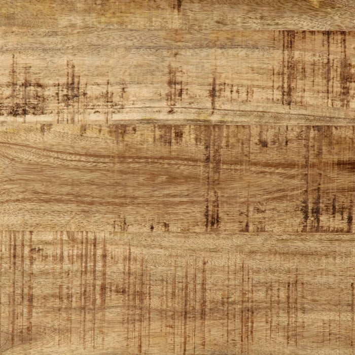 Masă de sufragerie, 120x55x76 cm, lemn masiv de mango brut WALTI
