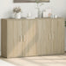 Dulapuri, 2 buc., stejar sonoma, 60x31x70 cm, lemn prelucrat - WALTI WALTI