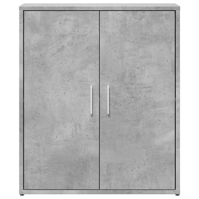 Dulapuri, 2 buc., gri beton, 60x31x70 cm, lemn prelucrat - WALTI WALTI