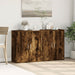 Dulapuri, 2 buc., stejar fumuriu, 60x31x70 cm, lemn prelucrat - WALTI WALTI