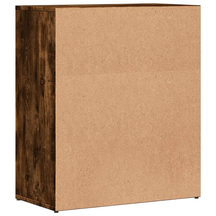 Dulapuri, 2 buc., stejar fumuriu, 60x31x70 cm, lemn prelucrat - WALTI WALTI