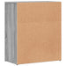 Dulapuri, 2 buc., gri sonoma, 60x31x70 cm, lemn prelucrat - WALTI WALTI