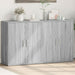 Dulapuri, 2 buc., gri sonoma, 60x31x70 cm, lemn prelucrat - WALTI WALTI