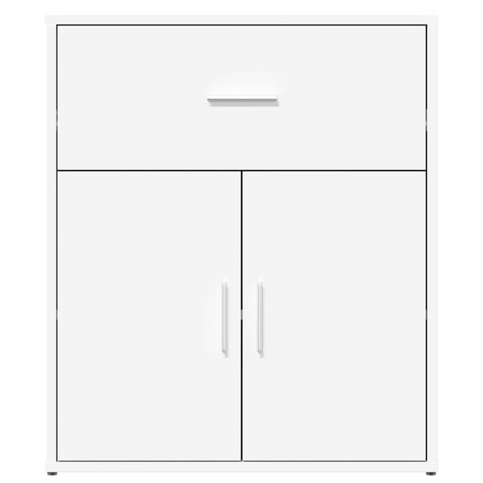 Dulapuri, 2c., alb, 60x31x70 cm, lemn prelucrat - WALTI WALTI