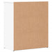 Dulapuri, 2c., alb, 60x31x70 cm, lemn prelucrat - WALTI WALTI