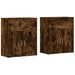 Dulapuri, 2 buc., stejar fumuriu, 60x31x70 cm, lemn prelucrat - WALTI WALTI
