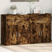 Dulapuri, 2 buc., stejar fumuriu, 60x31x70 cm, lemn prelucrat - WALTI WALTI
