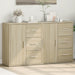 Dulapuri, 2 buc., stejar sonoma, 60x31x70 cm, lemn prelucrat - WALTI WALTI