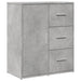 Dulapuri, 2 buc., gri beton, 60x31x70 cm, lemn prelucrat - WALTI WALTI