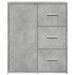 Dulapuri, 2 buc., gri beton, 60x31x70 cm, lemn prelucrat - WALTI WALTI