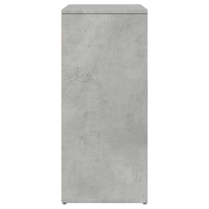 Dulapuri, 2 buc., gri beton, 60x31x70 cm, lemn prelucrat - WALTI WALTI