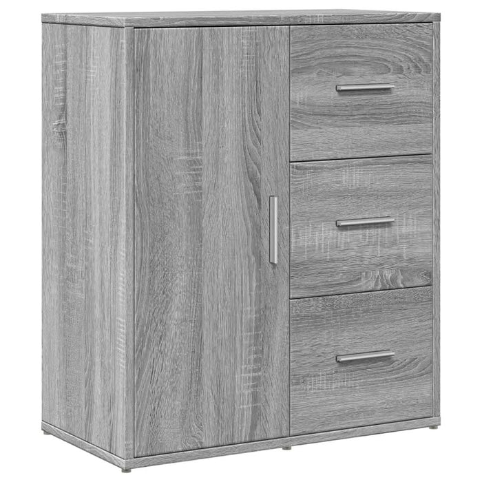 Dulapuri, 2 buc., gri sonoma, 60x31x70 cm, lemn prelucrat - WALTI WALTI