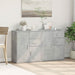 Dulapuri, 2 buc., gri beton, 60x31x70 cm, lemn prelucrat - WALTI WALTI