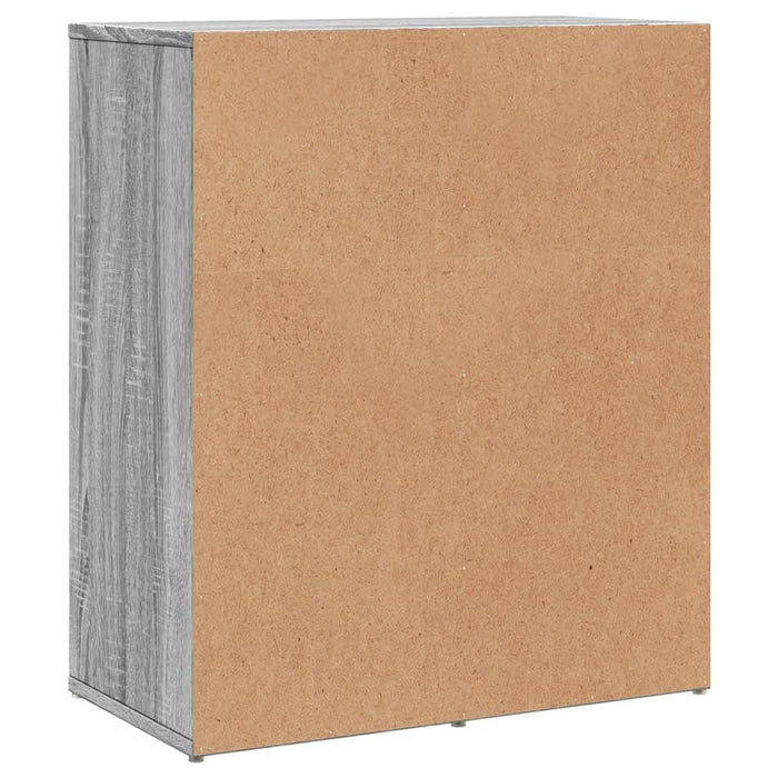 Dulapuri, 2 buc., gri sonoma, 60x31x70 cm, lemn prelucrat - WALTI WALTI
