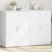 Dulapuri, 2 buc., alb, 60x31x84 cm, lemn prelucrat - WALTI WALTI