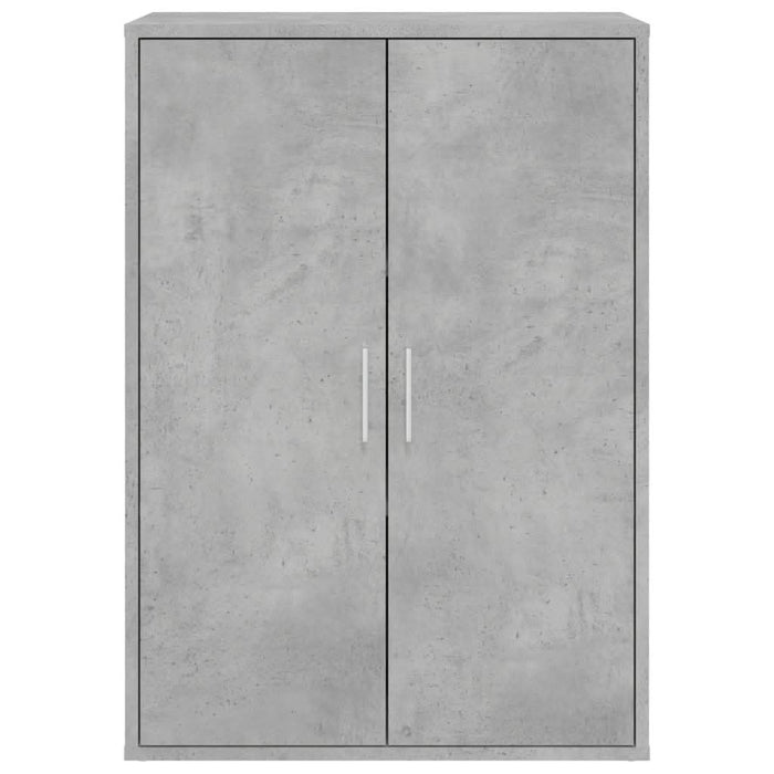 Dulapuri, 2 buc., gri beton, 60x31x84 cm, lemn prelucrat - WALTI WALTI